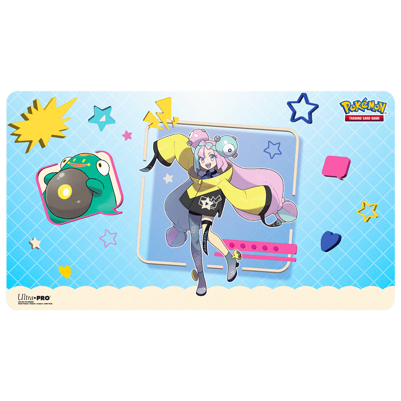 Iono and Bellibolt Playmat for Pokémon