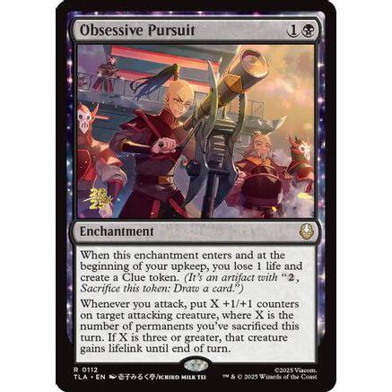 Obsessive Pursuit (PRE-112) - Prerelease Cards Foil