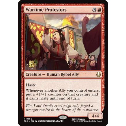 Wartime Protestors (PRE-160) - Prerelease Cards Foil