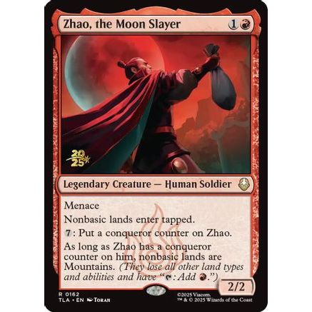 Zhao, the Moon Slayer (PRE-162) - Prerelease Cards Foil