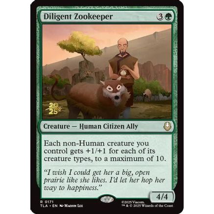 Diligent Zookeeper (PRE-171) - Prerelease Cards Foil