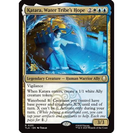 Katara, Water Tribe's Hope (PRE-231) - Prerelease Cards Foil