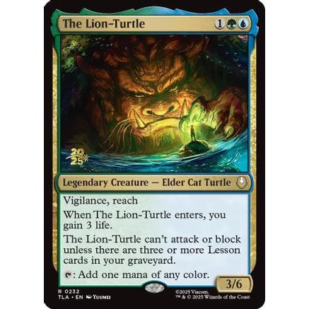 The Lion-Turtle (PRE-232) - Prerelease Cards Foil