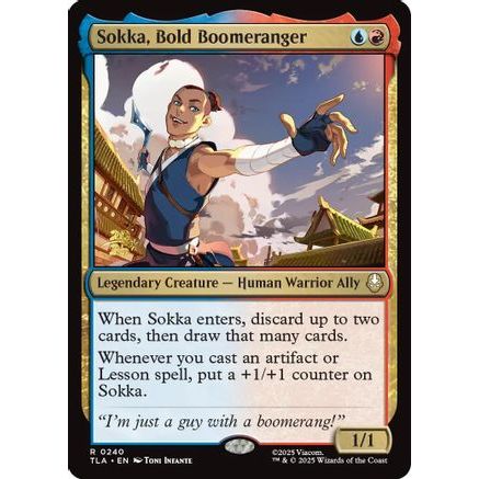 Sokka, Bold Boomeranger (PRE-240) - Prerelease Cards Foil
