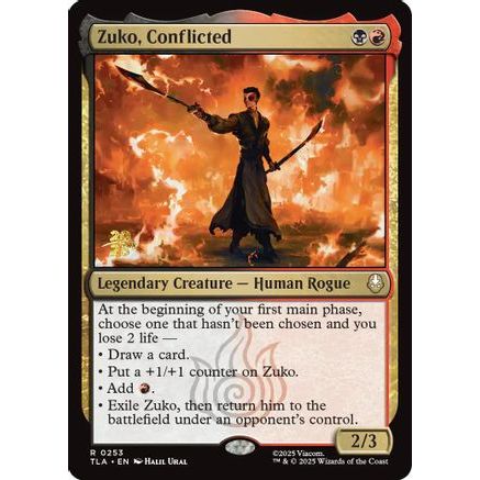 Zuko, Conflicted (PRE-253) - Prerelease Cards Foil