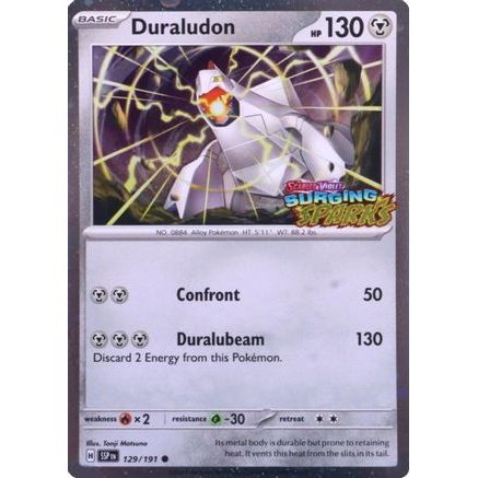 Duraludon (Surging Sparks) 129 - Miscellaneous Cards & Products Holofoil