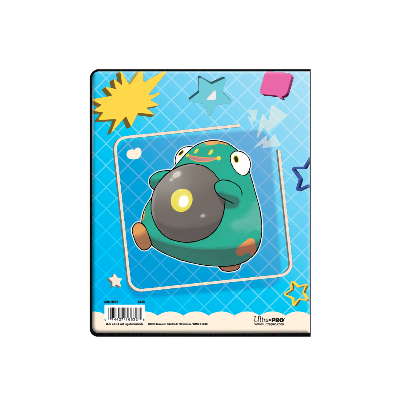 Iono and Bellibolt 4-Pocket Portfolio for Pokémon