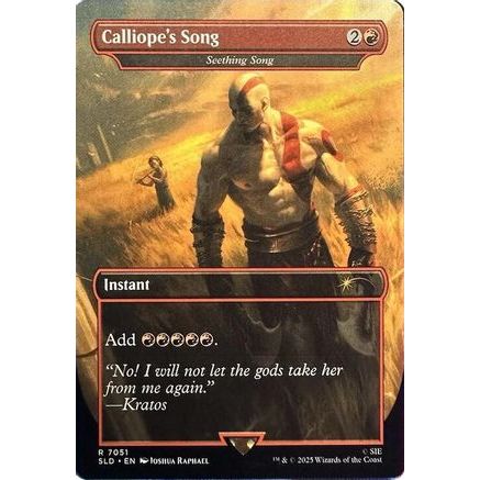 Calliope's Song - Seething Song (SLD-7051) - Secret Lair Drop Series