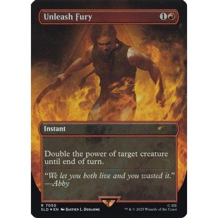 Unleash Fury (Rainbow Foil) (SLD-7050) - Secret Lair Drop Series Foil