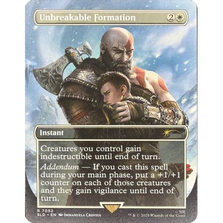 Unbreakable Formation (7052) (SLD-7052) - Secret Lair Drop Series