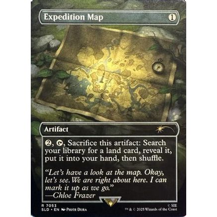 Expedition Map (SLD-7053) - Secret Lair Drop Series