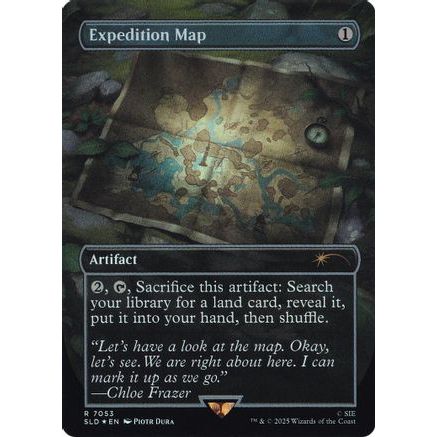 Expedition Map (Rainbow Foil) (SLD-7053) - Secret Lair Drop Series Foil