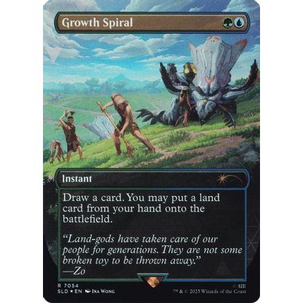 Growth Spiral (Rainbow Foil) (SLD-7054) - Secret Lair Drop Series Foil