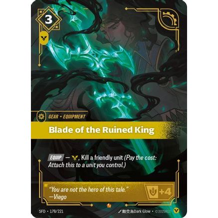 Blade of the Ruined King (178/221) - Spiritforged Foil