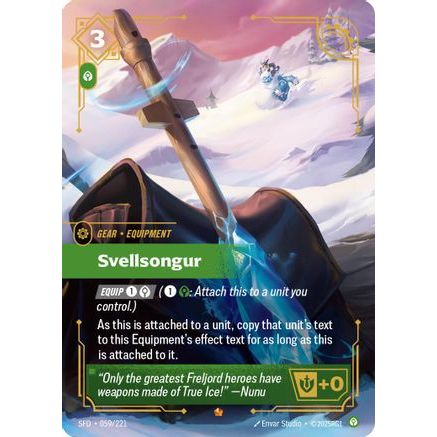 Svellsongur (059/221) - Spiritforged Foil