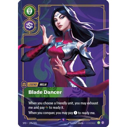 Irelia - Blade Dancer (195/221) - Spiritforged Foil