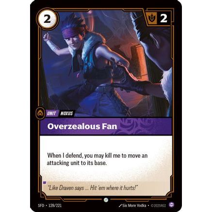 Overzealous Fan (128/221) - Spiritforged