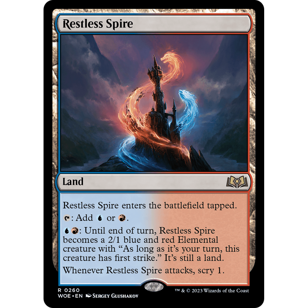 Restless Spire (WOE-260) - Wilds of Eldraine Foil