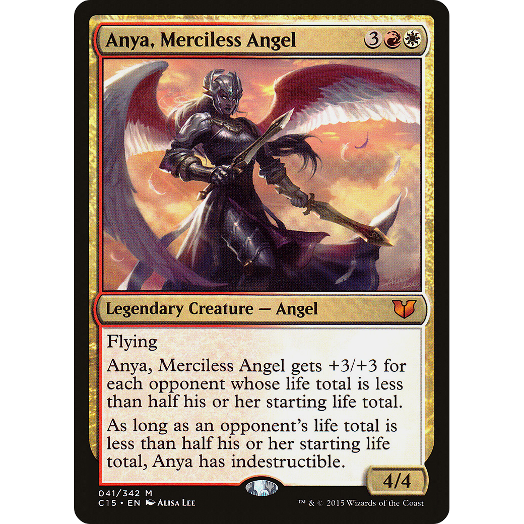 Anya, Merciless Angel (C15-041) - Commander 2015
