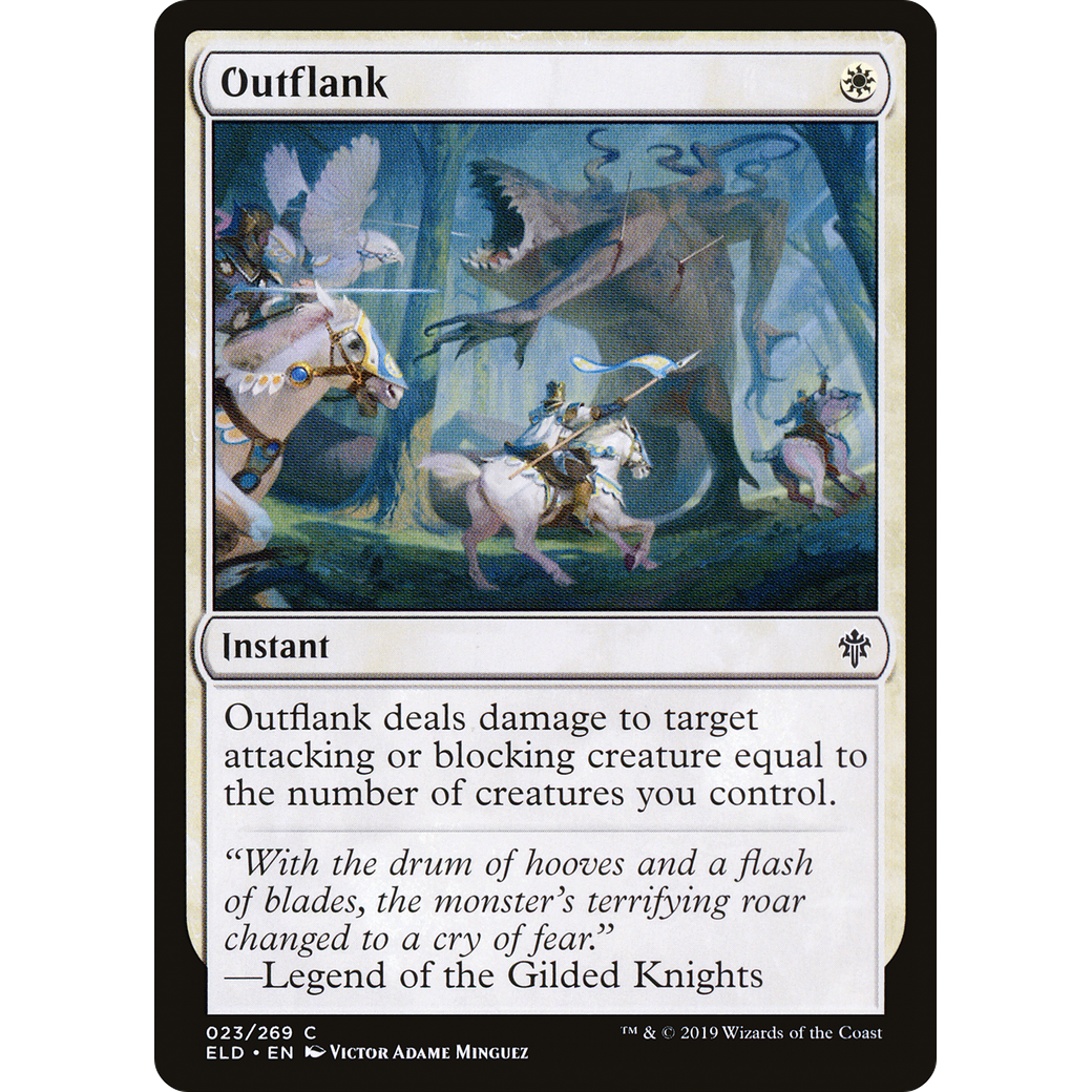 Outflank (ELD-023) - Throne of Eldraine