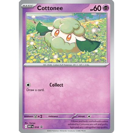 Cottonee (Cosmos Holo) 18 - ME Mega Evolution Promo Holofoil