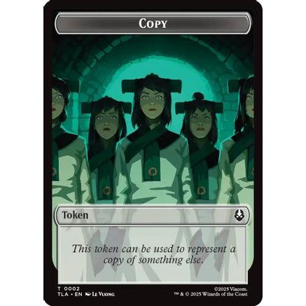 Copy (0002) // Soldier (0011) Double-Sided Token (TLA-2 // 11) - Avatar: The Last Airbender