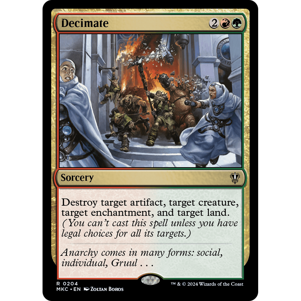 Decimate (MKC-204) - Murders at Karlov Manor Commander