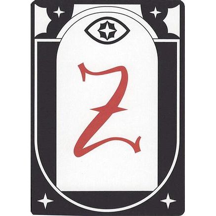 Letter Card - Z (SLC-) - Secret Lair Countdown Kit