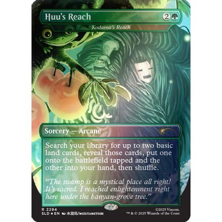 Huu's Reach - Kodama's Reach (Rainbow Foil) (SLD-2294) - Secret Lair Drop Series Foil