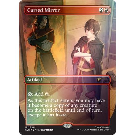 Cursed Mirror (Rainbow Foil) (SLD-2308) - Secret Lair Drop Series Foil
