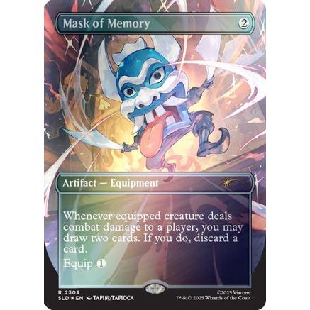Mask of Memory (Rainbow Foil) (SLD-2309) - Secret Lair Drop Series Foil
