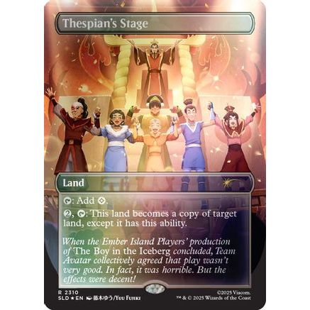 Thespian's Stage (2310) (Rainbow Foil) (SLD-2310) - Secret Lair Drop Series Foil