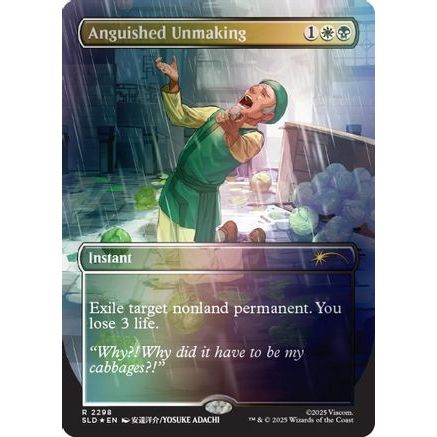 Anguished Unmaking (2298) (Rainbow Foil) (SLD-2298) - Secret Lair Drop Series Foil