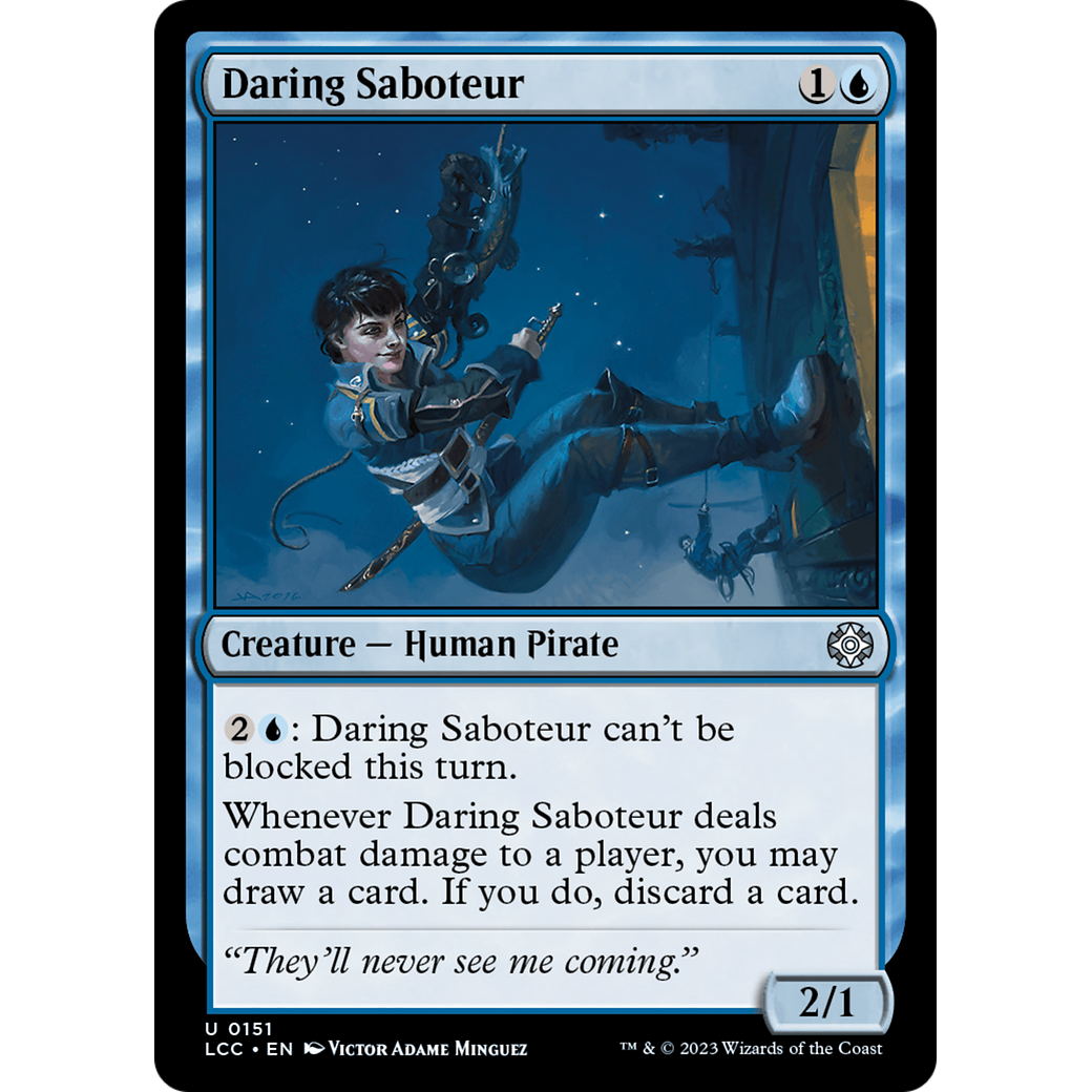 Daring Saboteur (LCC-151) - The Lost Caverns of Ixalan Commander