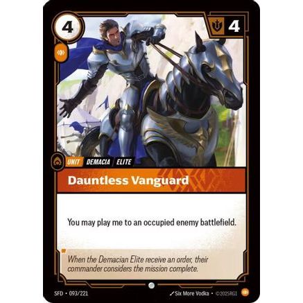 Dauntless Vanguard (093/221) - Spiritforged Foil
