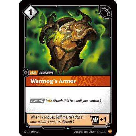 Warmog's Armor (108/221) - Spiritforged Foil