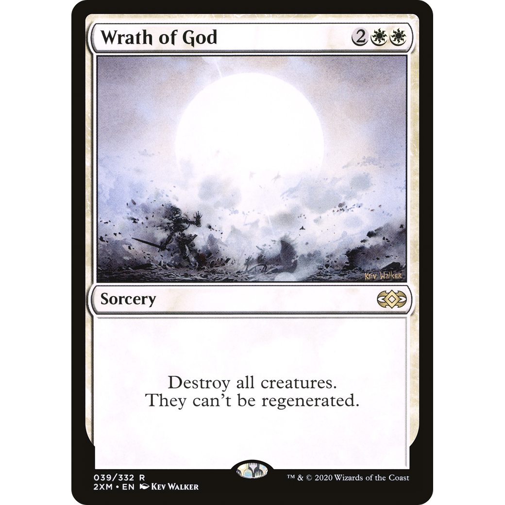 Wrath of God (2XM-039) - Double Masters Foil