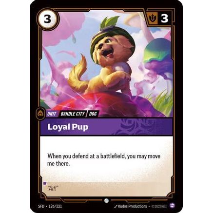 Loyal Pup (126/221) - Spiritforged Foil