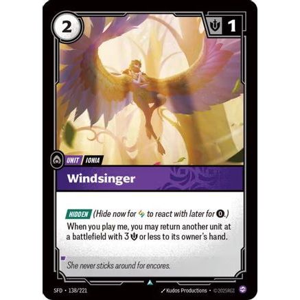 Windsinger (138/221) - Spiritforged Foil
