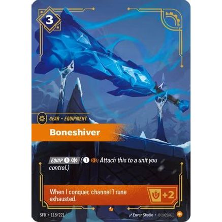 Boneshiver (118/221) - Spiritforged Foil