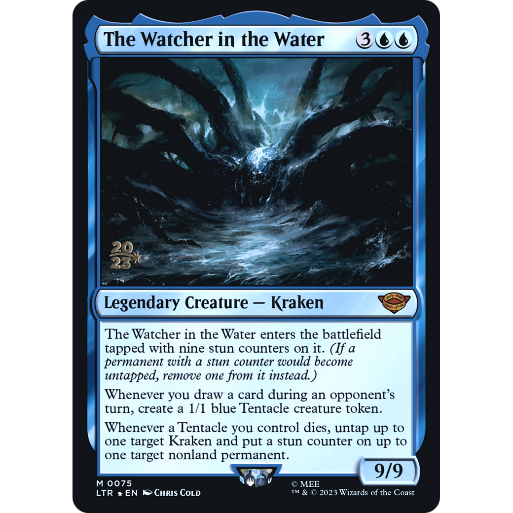 The Watcher in the Water (PRE-75S) - Tales of Middle-earth Promos Foil