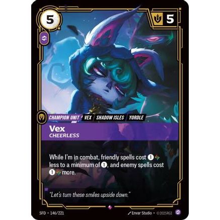 Vex - Cheerless (146/221) - Spiritforged Foil