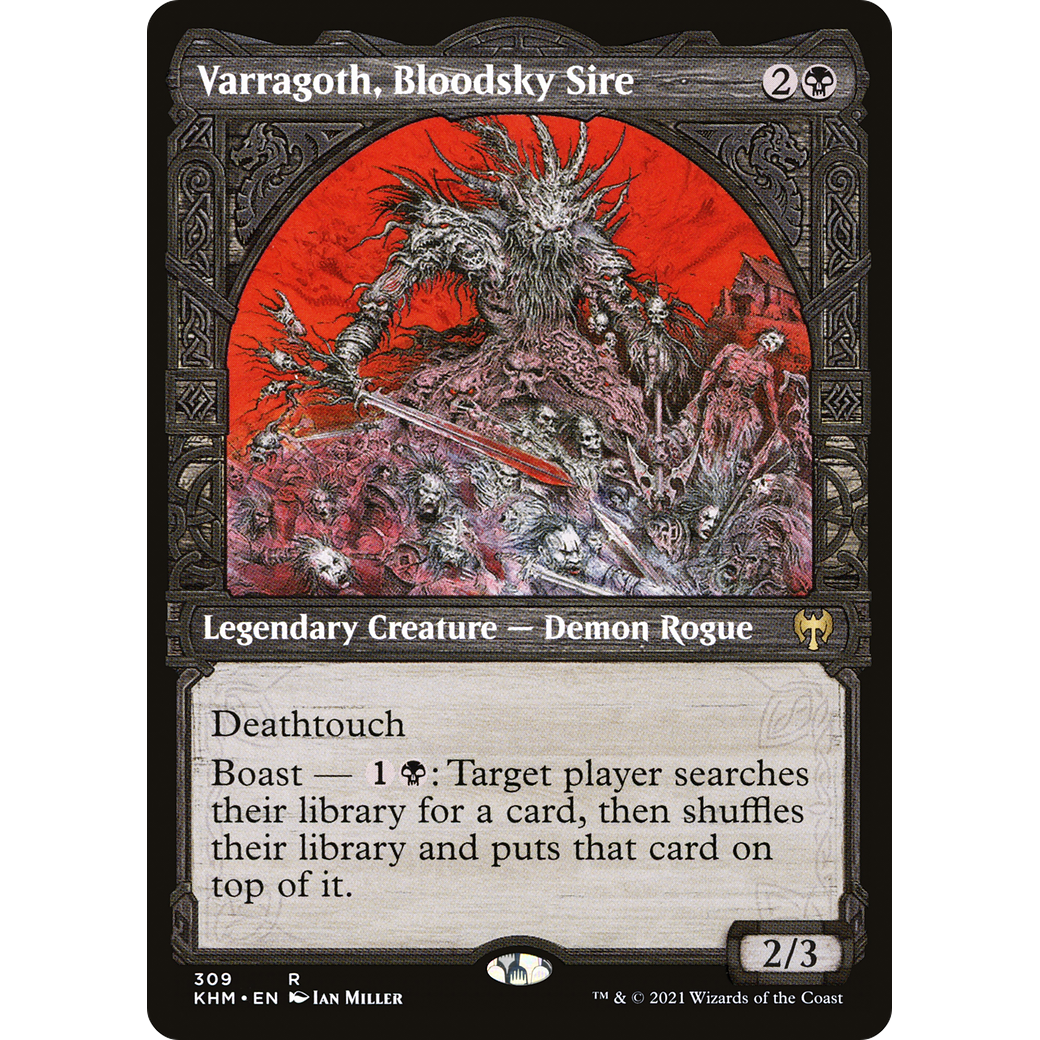 Varragoth, Bloodsky Sire (Showcase) (KHM-309) - Kaldheim: (Showcase)