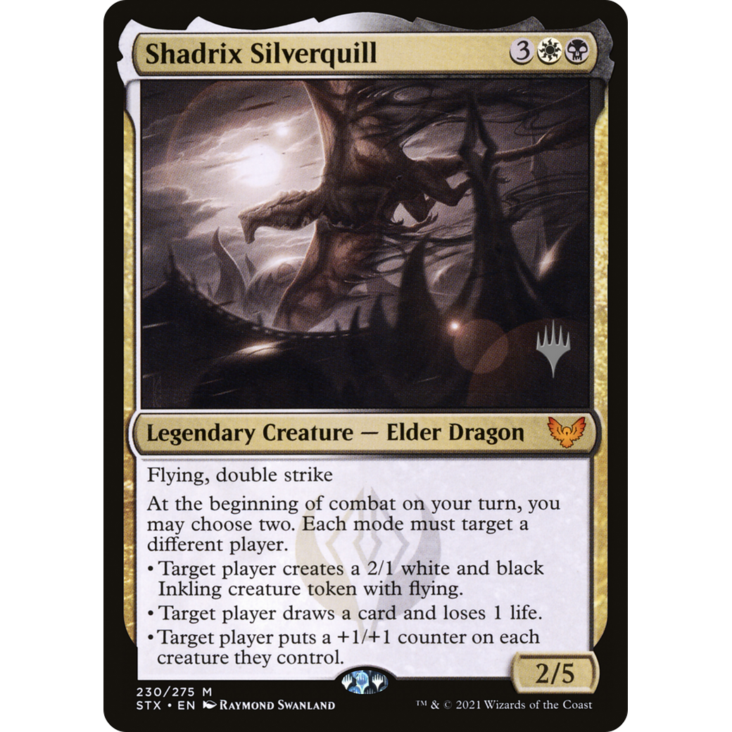 Shadrix Silverquill (PPSTX-230) - Strixhaven: School of Mages Promos Foil