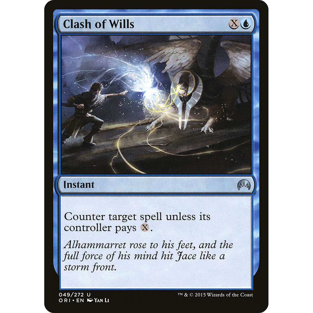 Clash of Wills (ORI-049) - Magic Origins