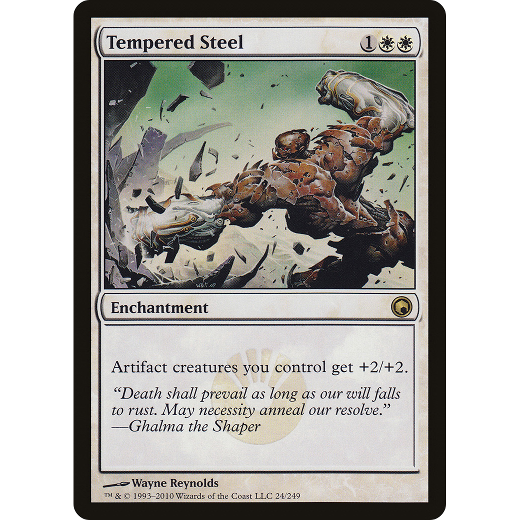 Tempered Steel (SOM-024) - Scars of Mirrodin Foil