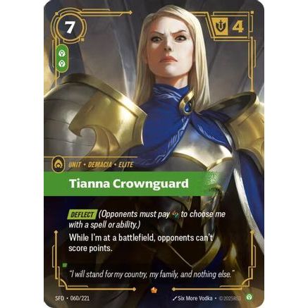 Tianna Crownguard (060/221) - Spiritforged Foil