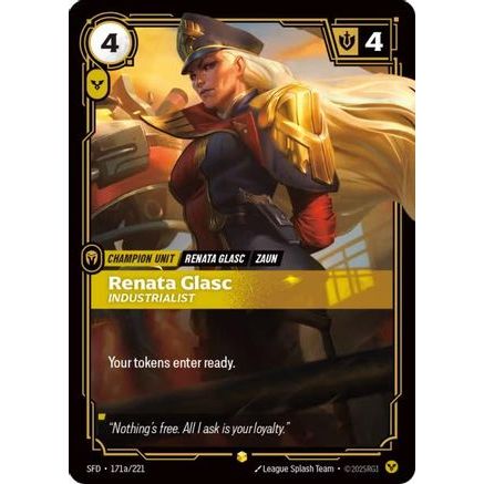 Renata Glasc - Industrialist (Alternate Art) (171a/221) - Spiritforged Foil