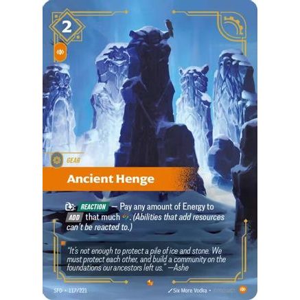 Ancient Henge (117/221) - Spiritforged Foil