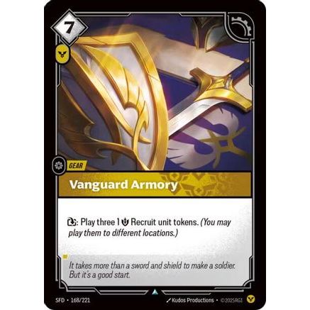 Vanguard Armory (168/221) - Spiritforged Foil